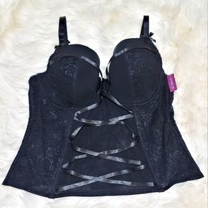 NWT Adore Me Sexy Plus Size Corset Style Lingerie